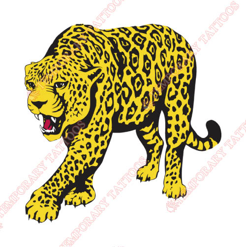 South Alabama Jaguars Customize Temporary Tattoos Stickers NO.6181